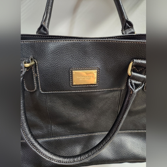 Cute Black Leather Tiganello bag - Picture 3 of 11